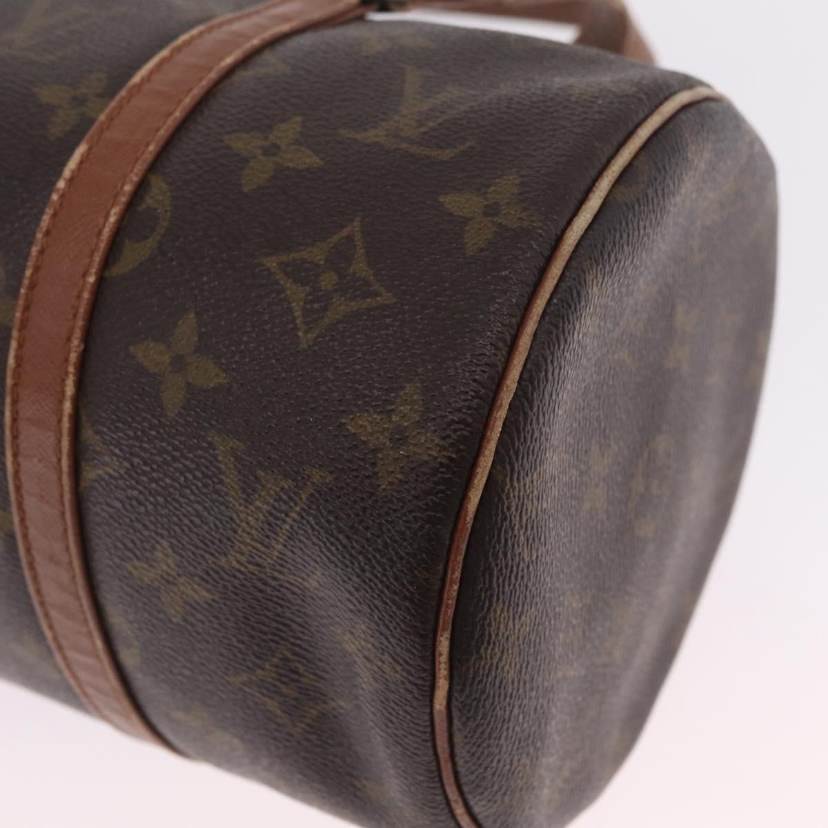 LOUIS VUITTON Monogram Papillon 30 Hand Bag M51365 LV Auth 212957