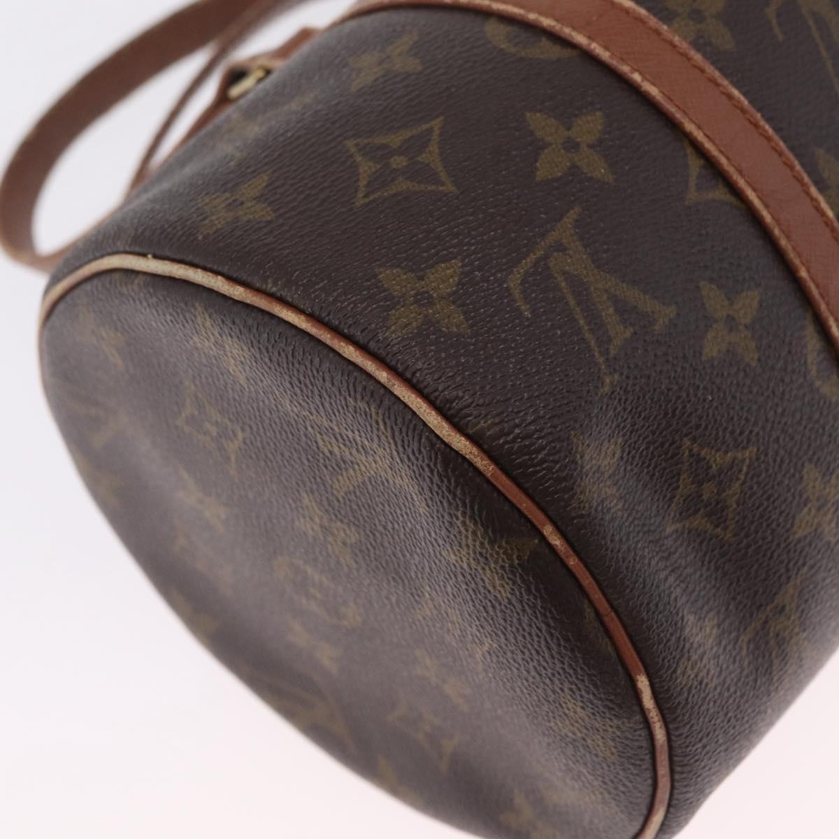 LOUIS VUITTON Monogram Papillon 30 Hand Bag M51365 LV Auth 212957