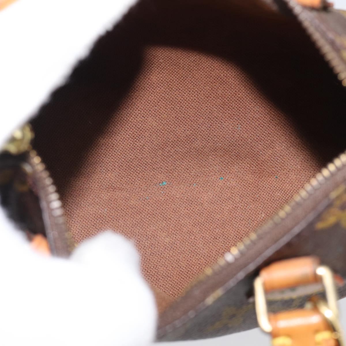 LOUIS VUITTON Monogram Mini Speedy Hand Bag M41534 LV Auth 212958A