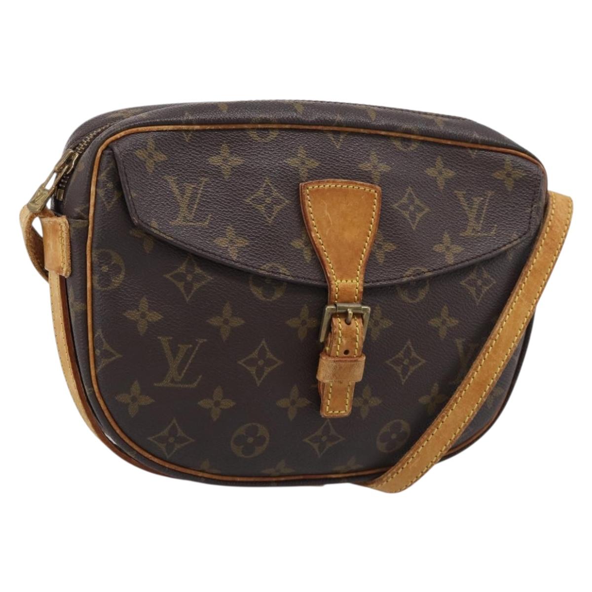 LOUIS VUITTON Monogram Jeune Fille MM Shoulder Bag M51226 LV Auth 212960