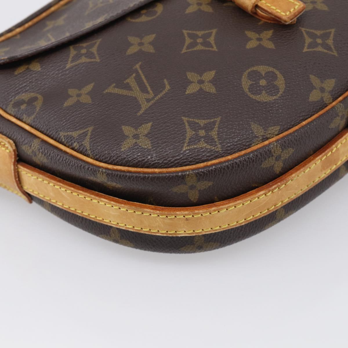 LOUIS VUITTON Monogram Jeune Fille MM Shoulder Bag M51226 LV Auth 212960