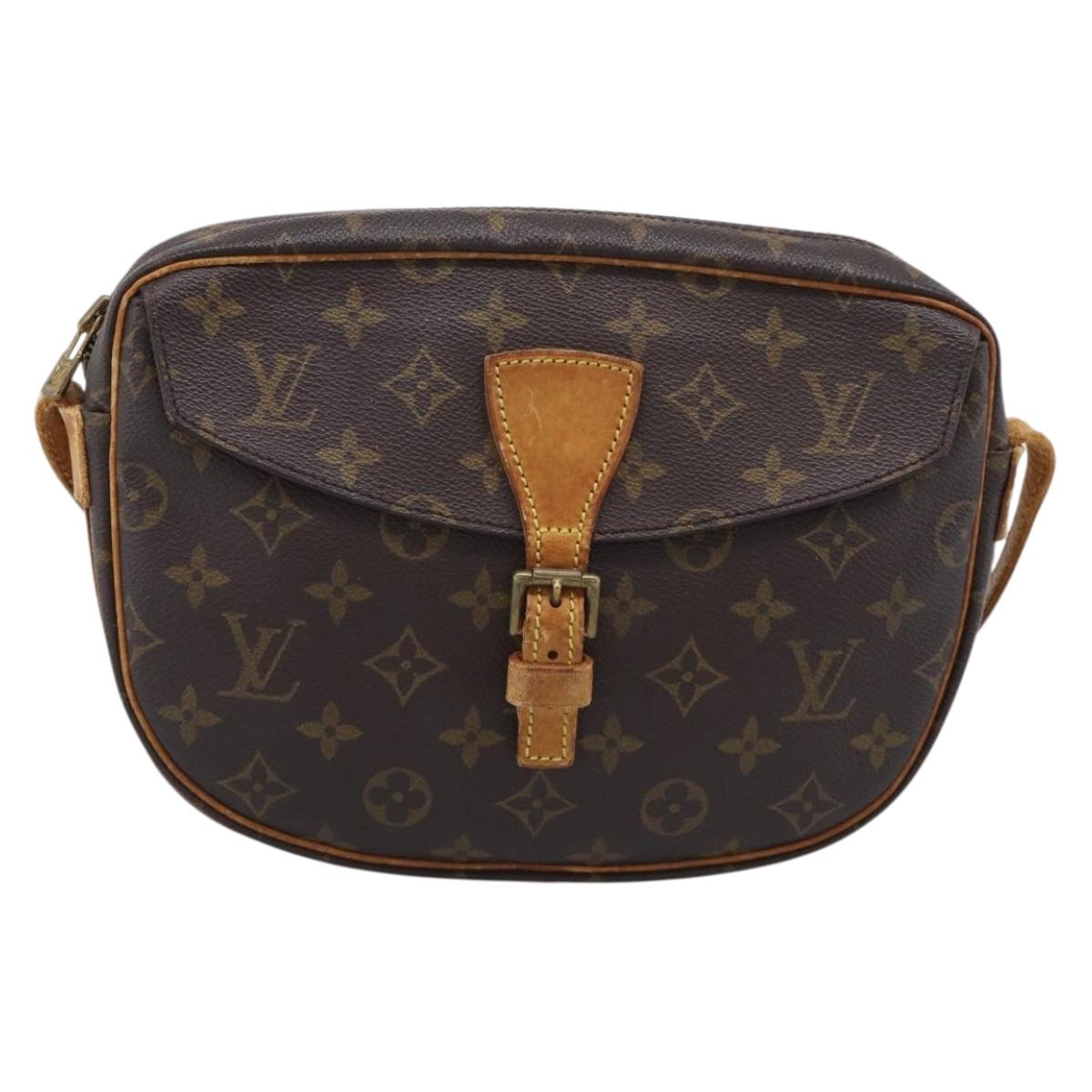 LOUIS VUITTON Monogram Jeune Fille MM Shoulder Bag M51226 LV Auth 212960