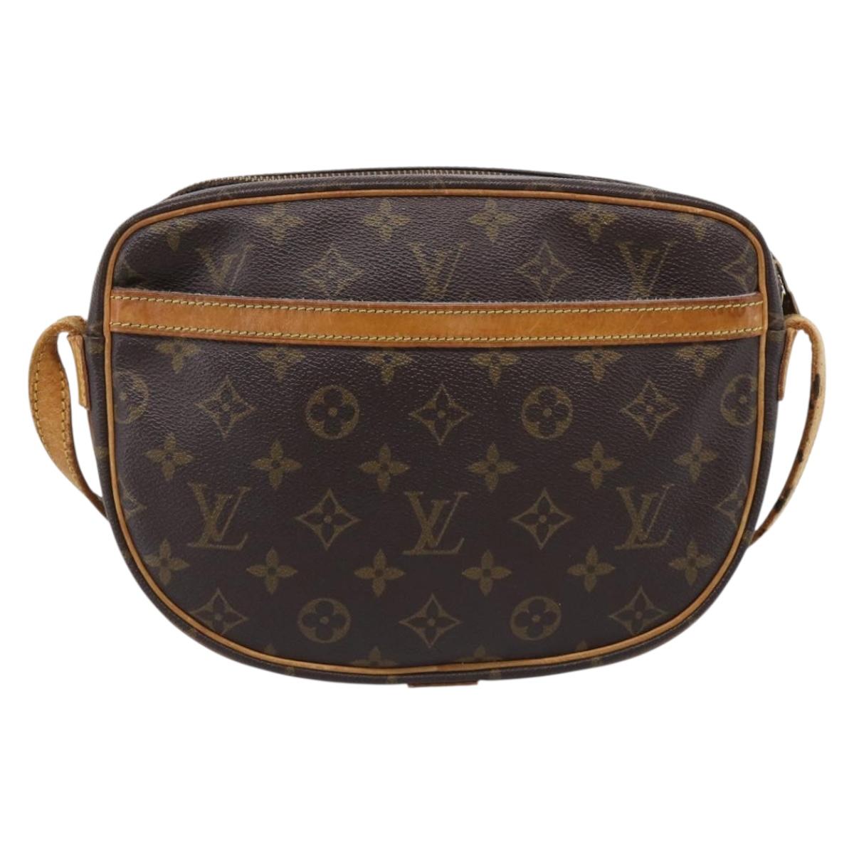 LOUIS VUITTON Monogram Jeune Fille MM Shoulder Bag M51226 LV Auth 212960