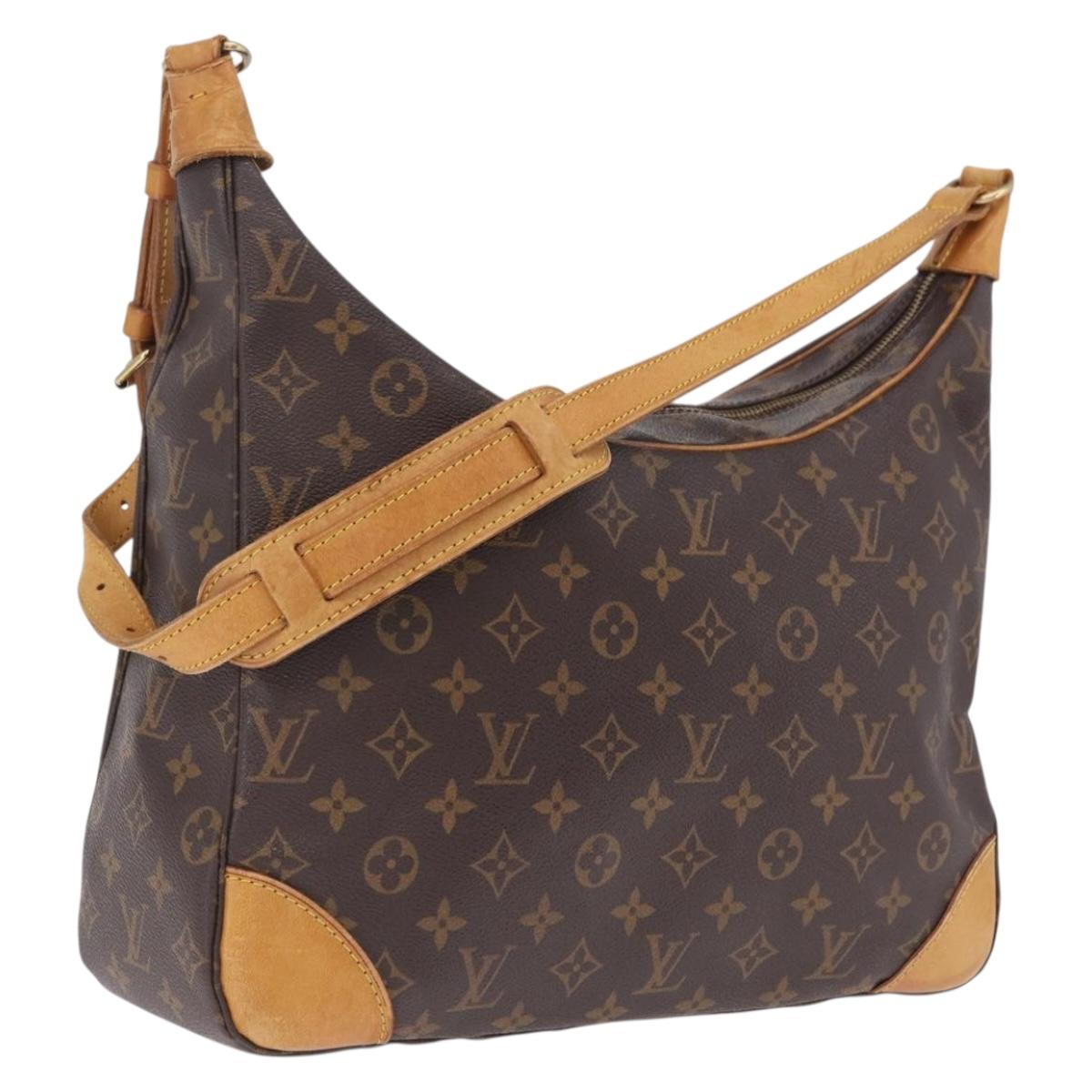 LOUIS VUITTON Monogram Boulogne 35 Shoulder Bag M51260 LV Auth 212963