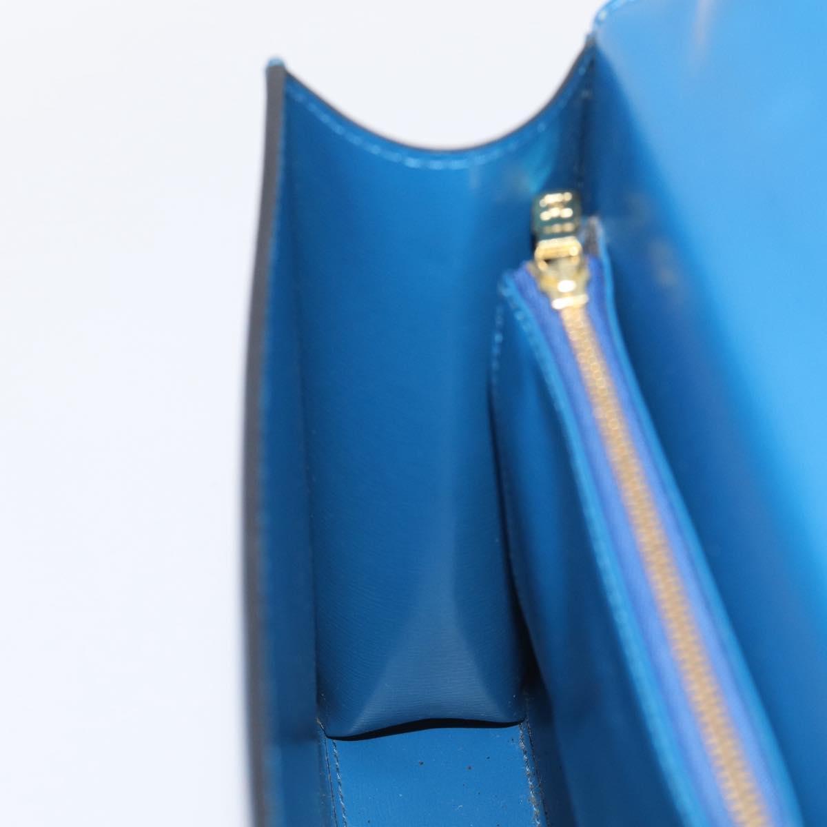 LOUIS VUITTON Epi Malesherbes Hand Bag Blue M52375 LV Auth 212964