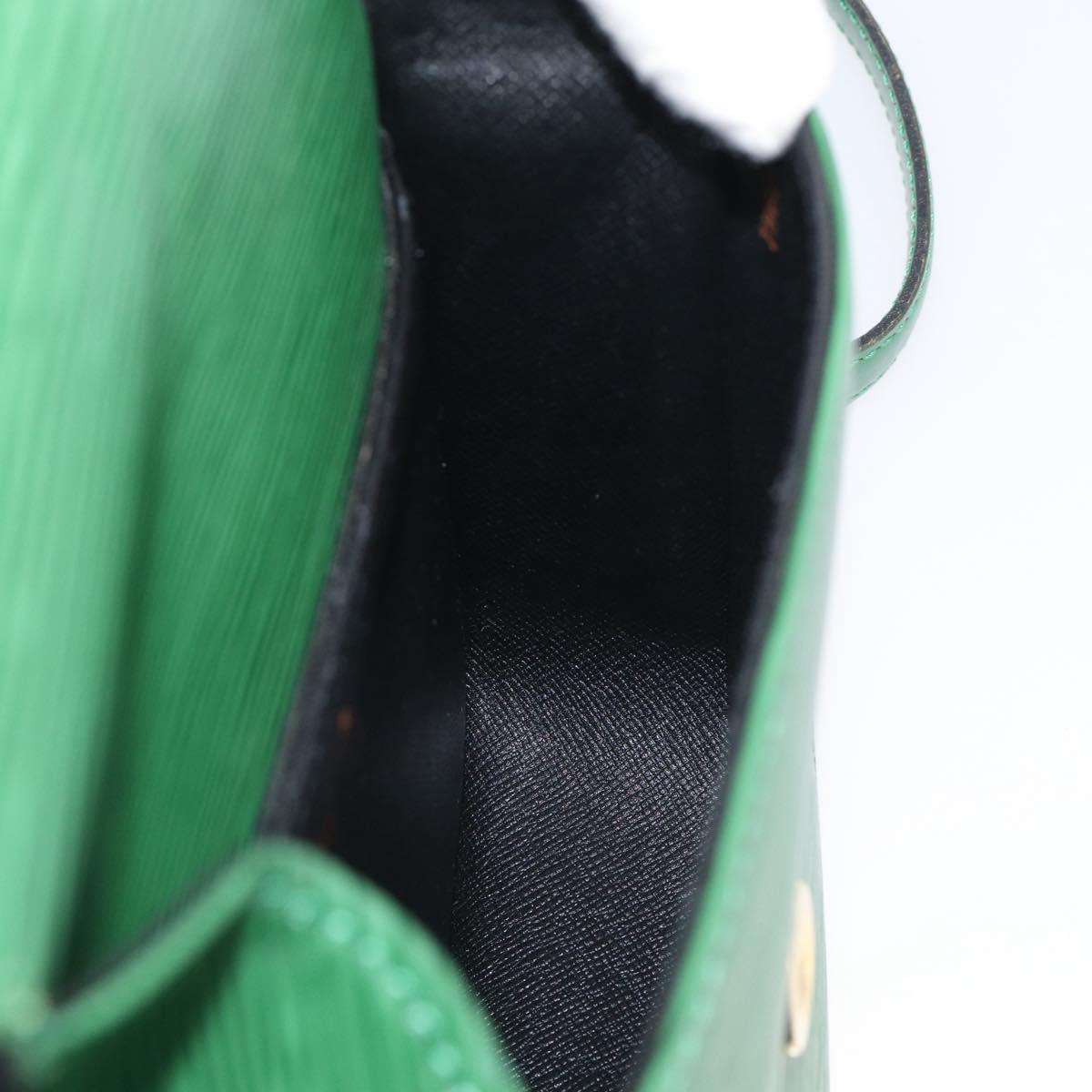 LOUIS VUITTON Epi Saint Cloud PM Shoulder Bag Green M52214 LV Auth 212967A
