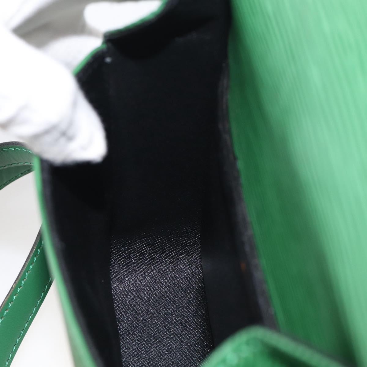 LOUIS VUITTON Epi Saint Cloud PM Shoulder Bag Green M52214 LV Auth 212967A