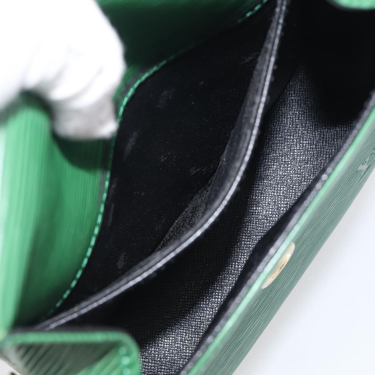 LOUIS VUITTON Epi Saint Cloud PM Shoulder Bag Green M52214 LV Auth 212967A