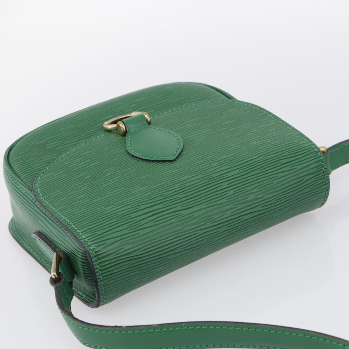 LOUIS VUITTON Epi Saint Cloud PM Shoulder Bag Green M52214 LV Auth 212967A