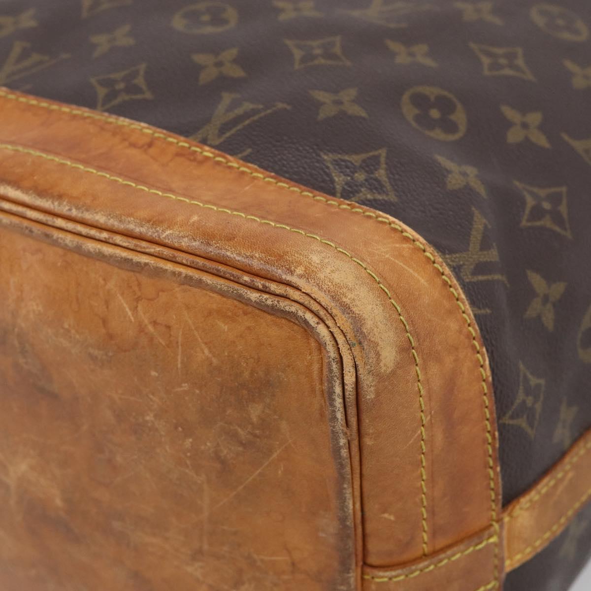LOUIS VUITTON Monogram Noe Shoulder Bag M42224 LV Auth 212974