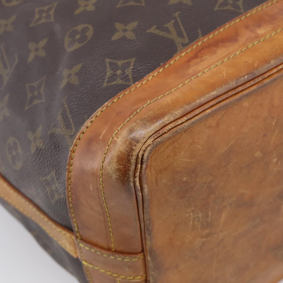 LOUIS VUITTON Monogram Noe Shoulder Bag M42224 LV Auth 212974