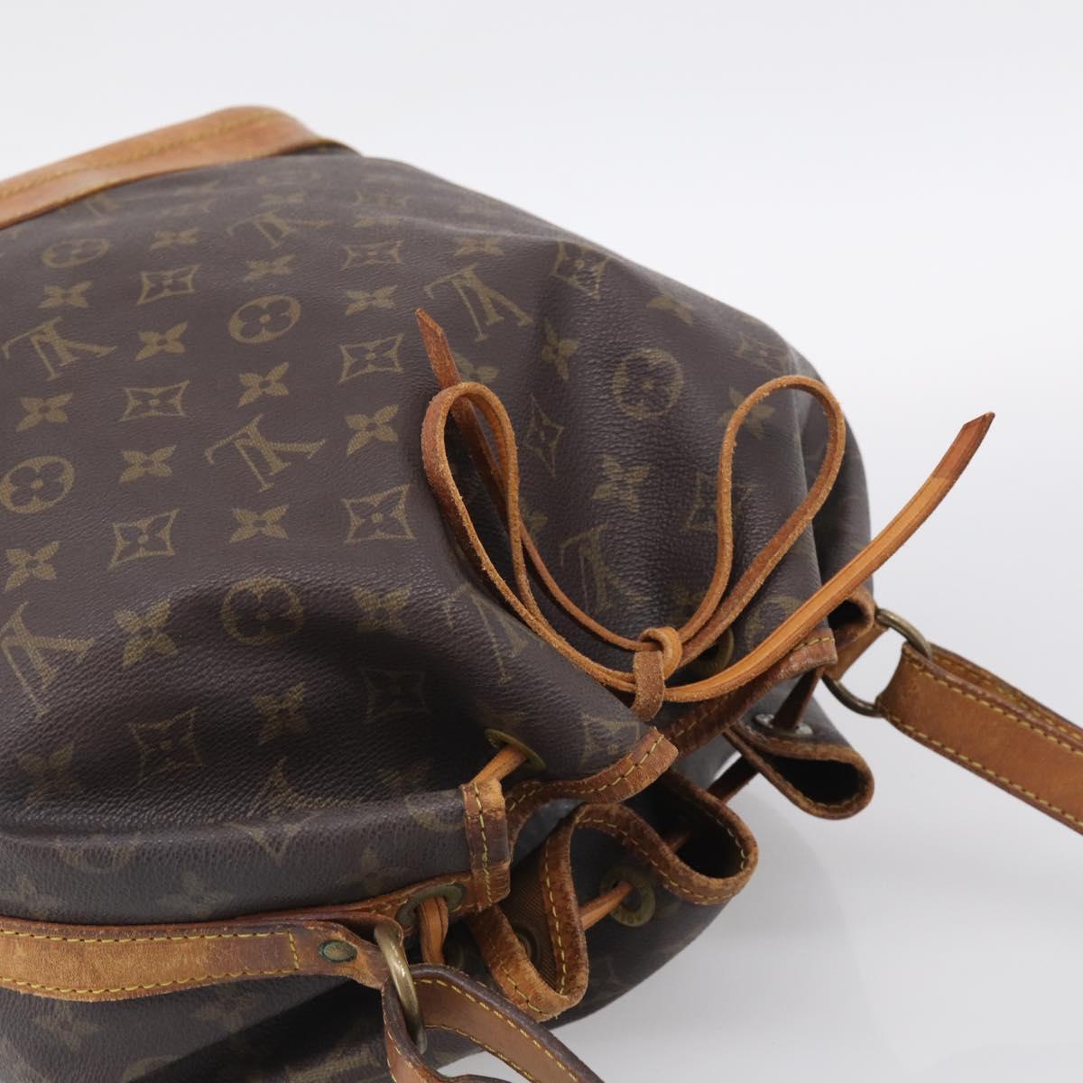 LOUIS VUITTON Monogram Noe Shoulder Bag M42224 LV Auth 212974