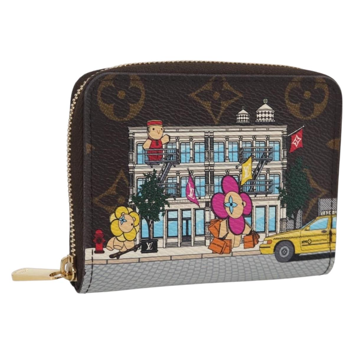 LOUIS VUITTON Monogram Vivienne Zippy Coin Purse M81629 LV Auth 212975SAM