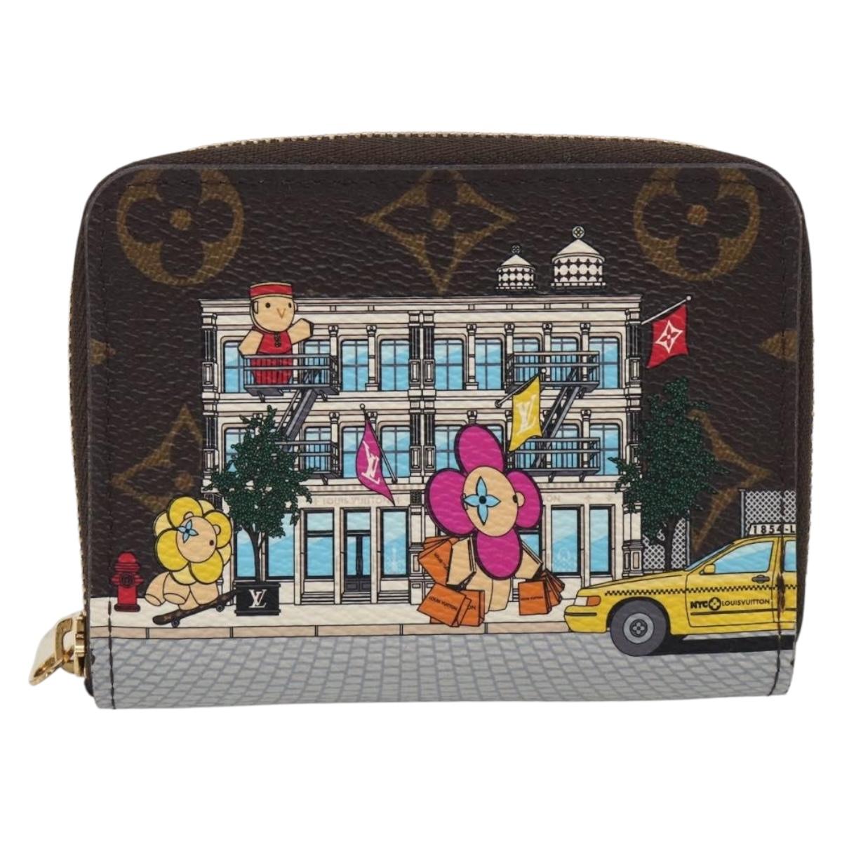 LOUIS VUITTON Monogram Vivienne Zippy Coin Purse M81629 LV Auth 212975SAM