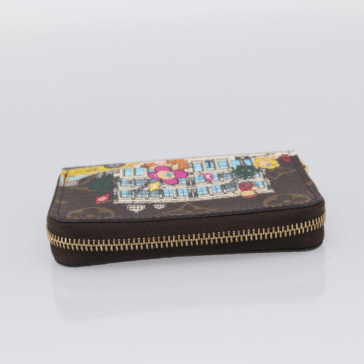 LOUIS VUITTON Monogram Vivienne Zippy Coin Purse M81629 LV Auth 212975SAM