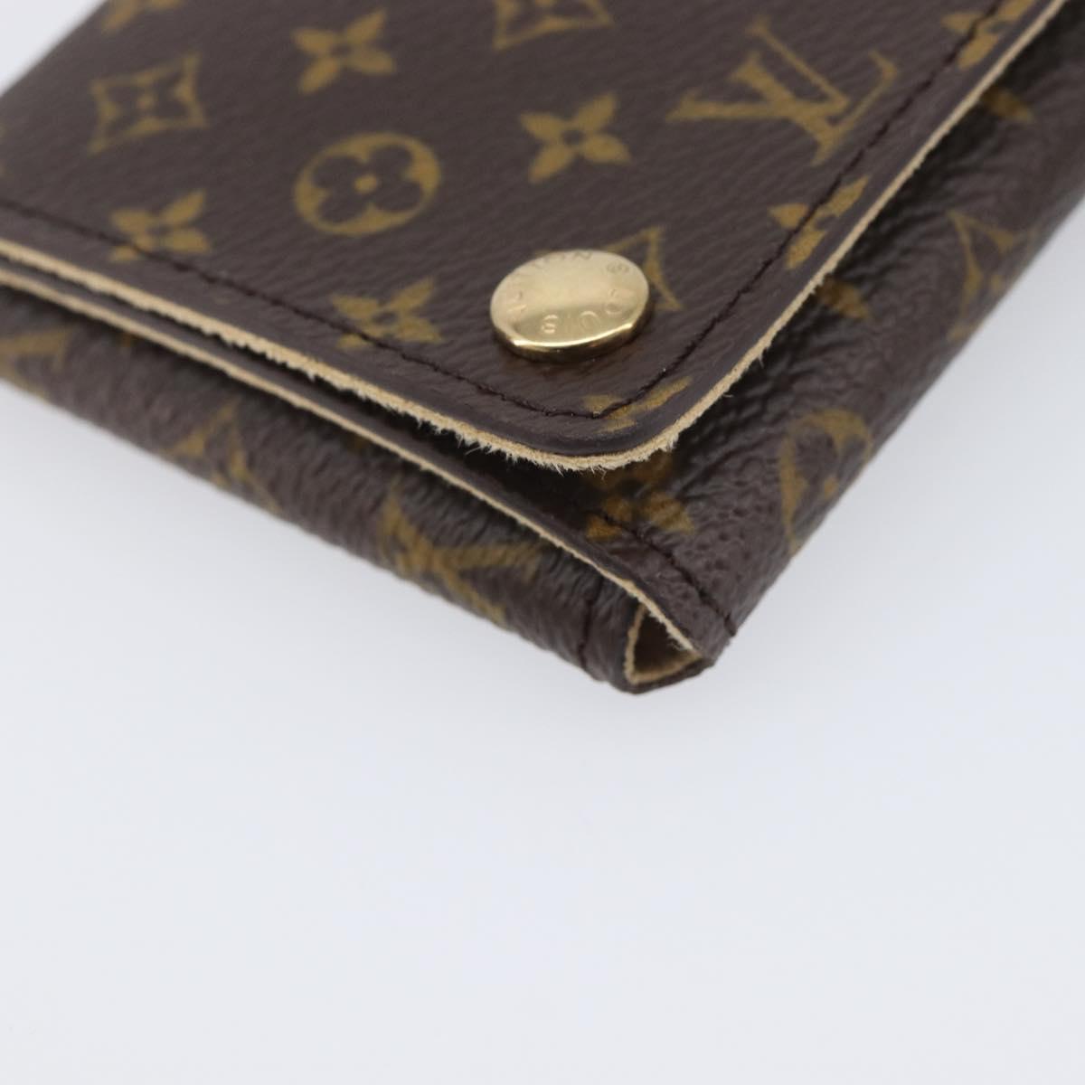LOUIS VUITTON Monogram Jewelry Case Jewelry Box LV Auth 212979