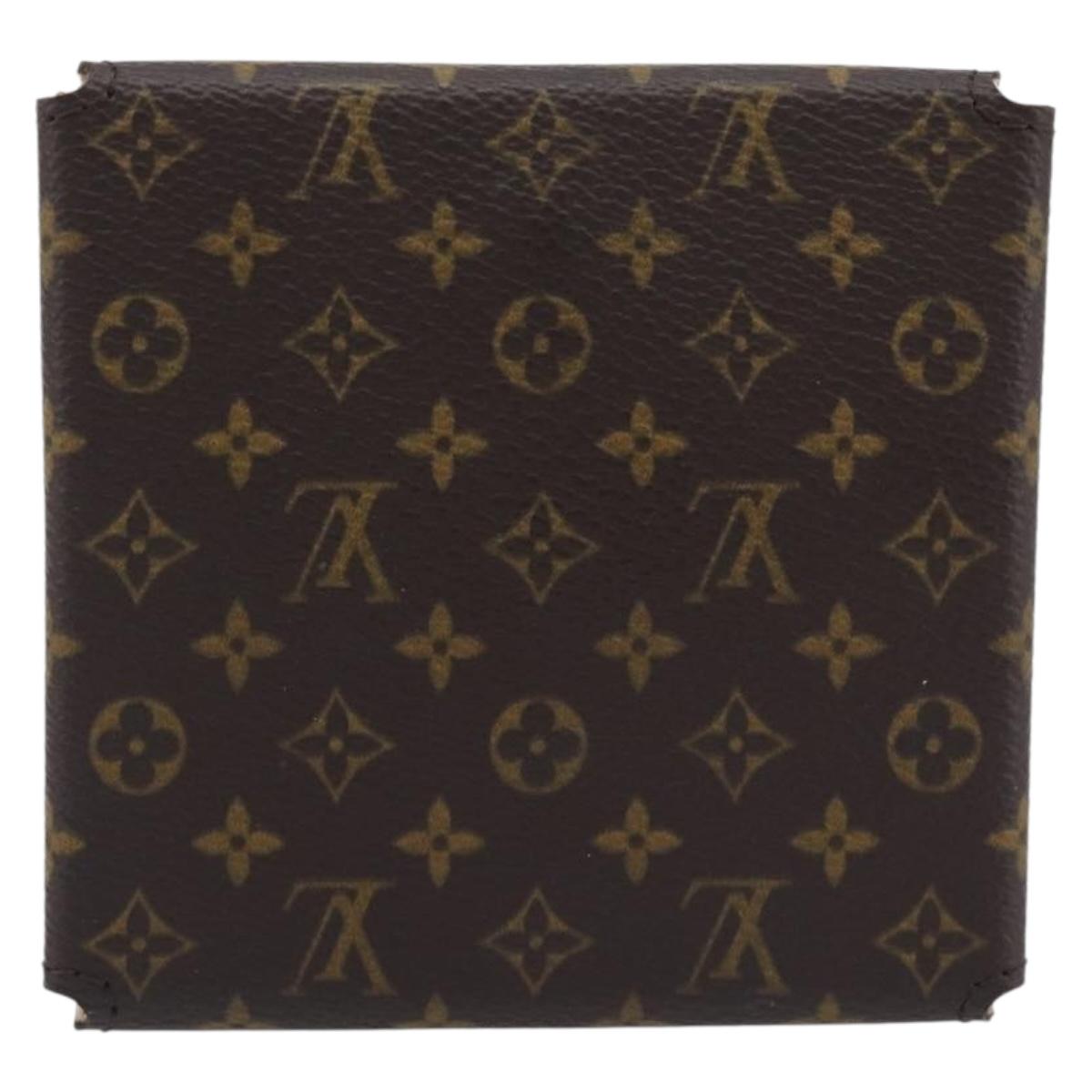 LOUIS VUITTON Monogram Jewelry case Jewelry Box LV Auth 212980