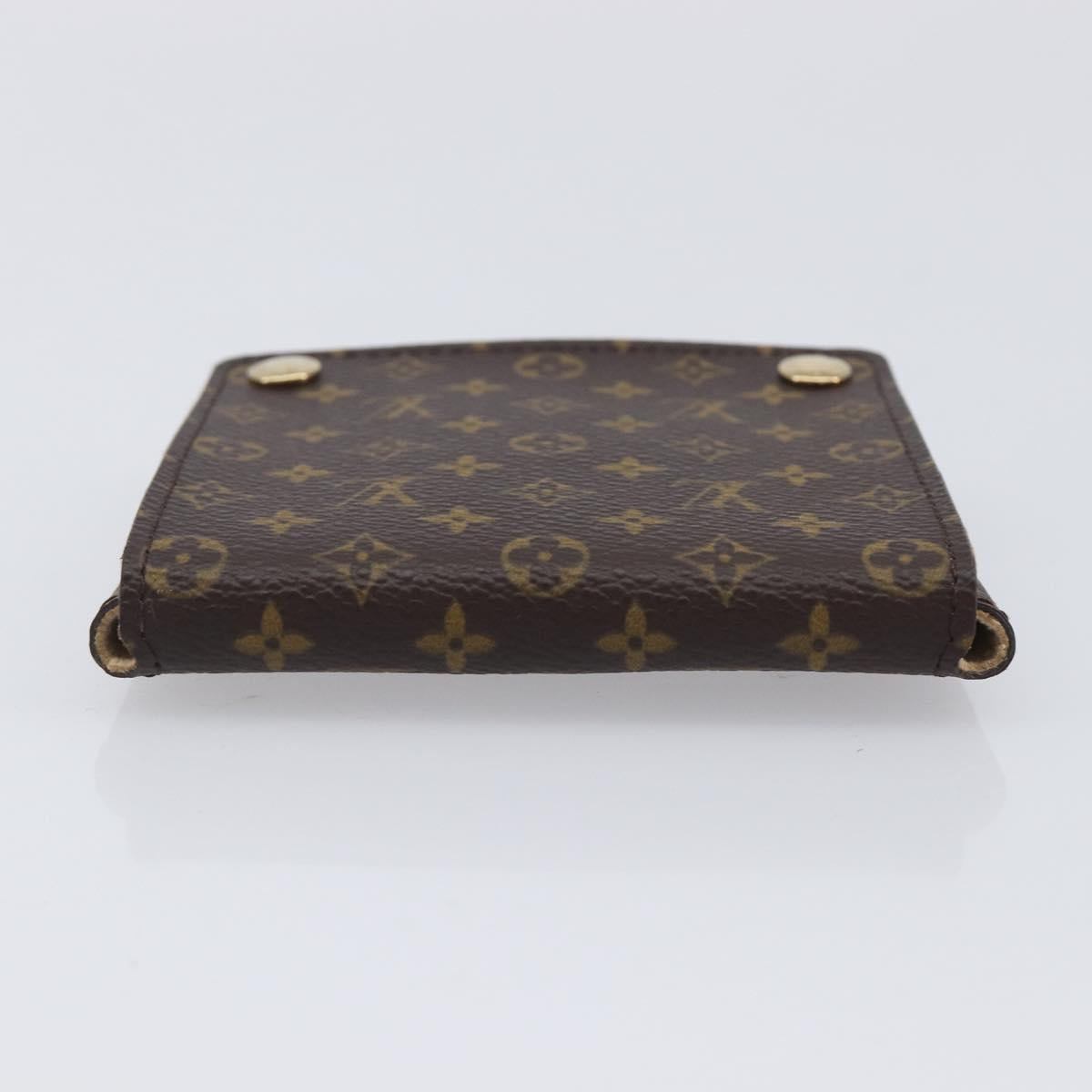 LOUIS VUITTON Monogram Jewelry case Jewelry Box LV Auth 212980