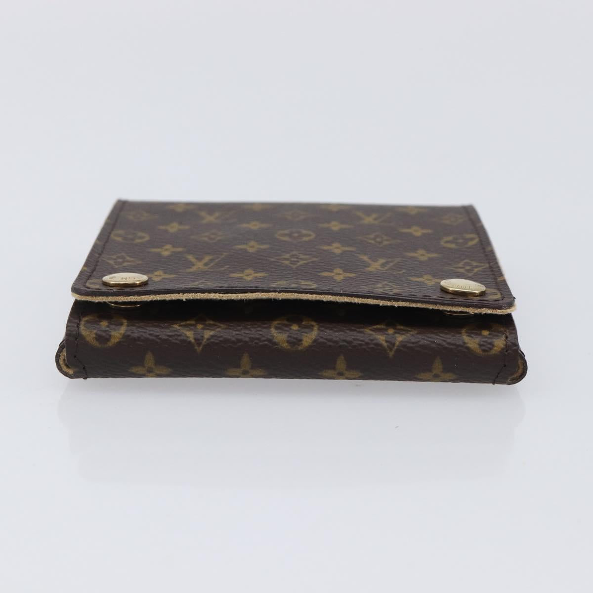 LOUIS VUITTON Monogram Jewelry case Jewelry Box LV Auth 212980