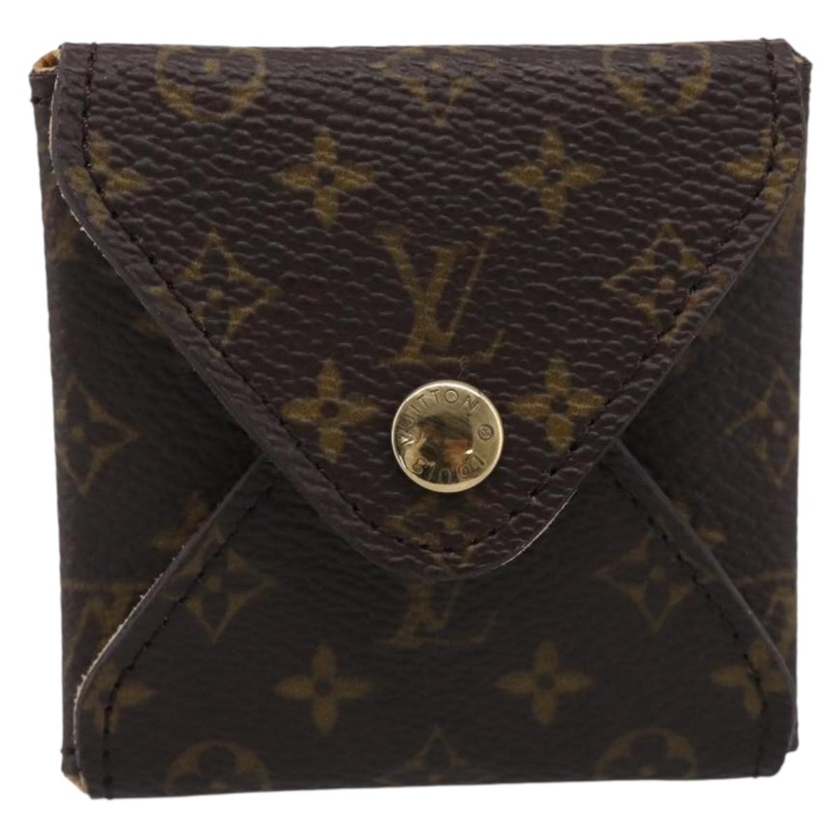 LOUIS VUITTON Monogram Jewelry Case Jewelry Box LV Auth 212981V