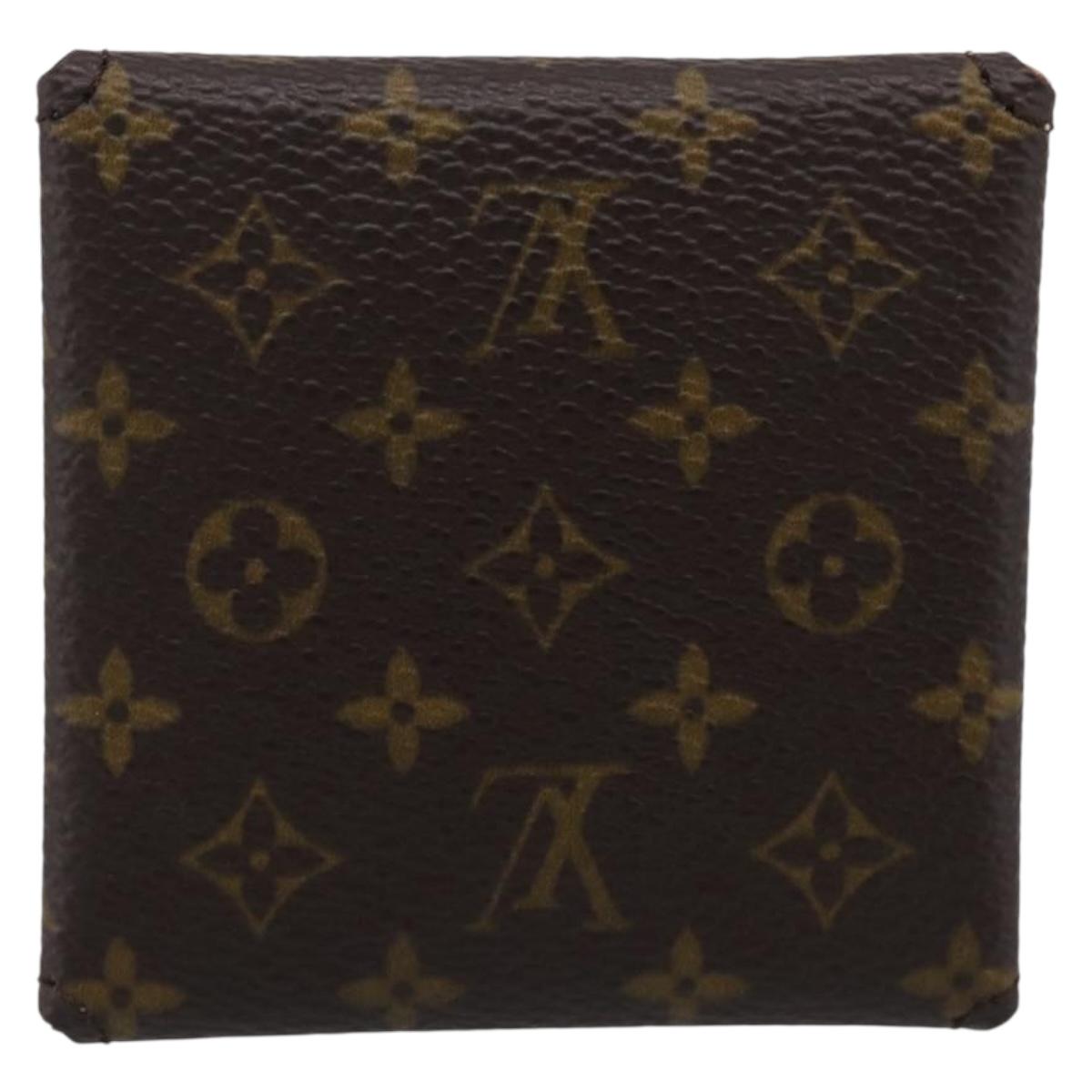 LOUIS VUITTON Monogram Jewelry Case Jewelry Box LV Auth 212981V