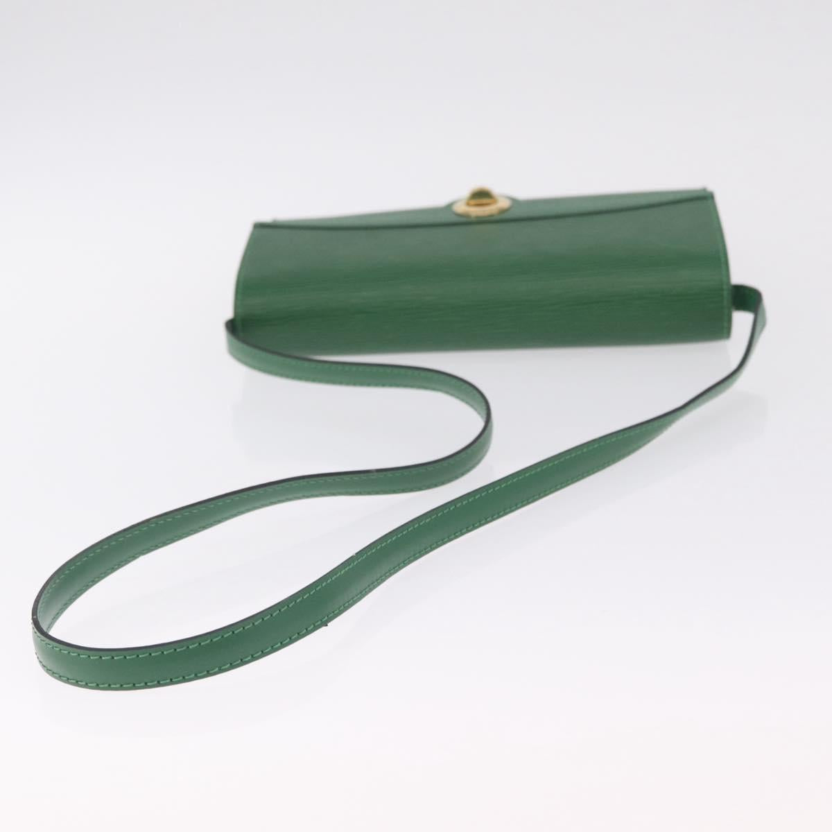 LOUIS VUITTON Epi Pochette Arche Shoulder Bag Green M52574 LV Auth 213006A