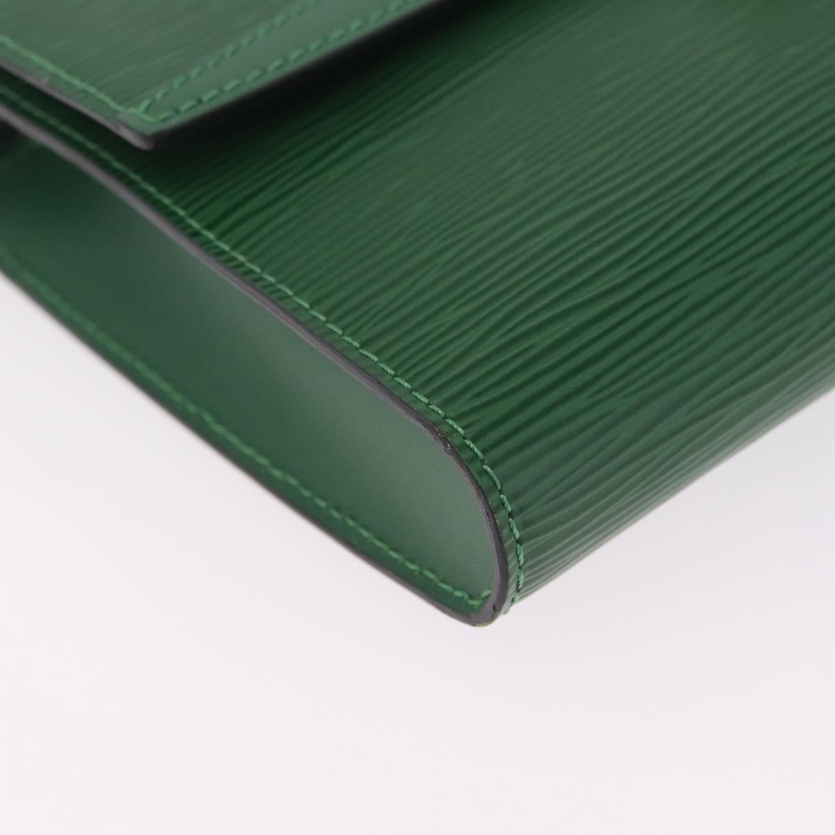 LOUIS VUITTON Epi Pochette Arche Shoulder Bag Green M52574 LV Auth 213006A
