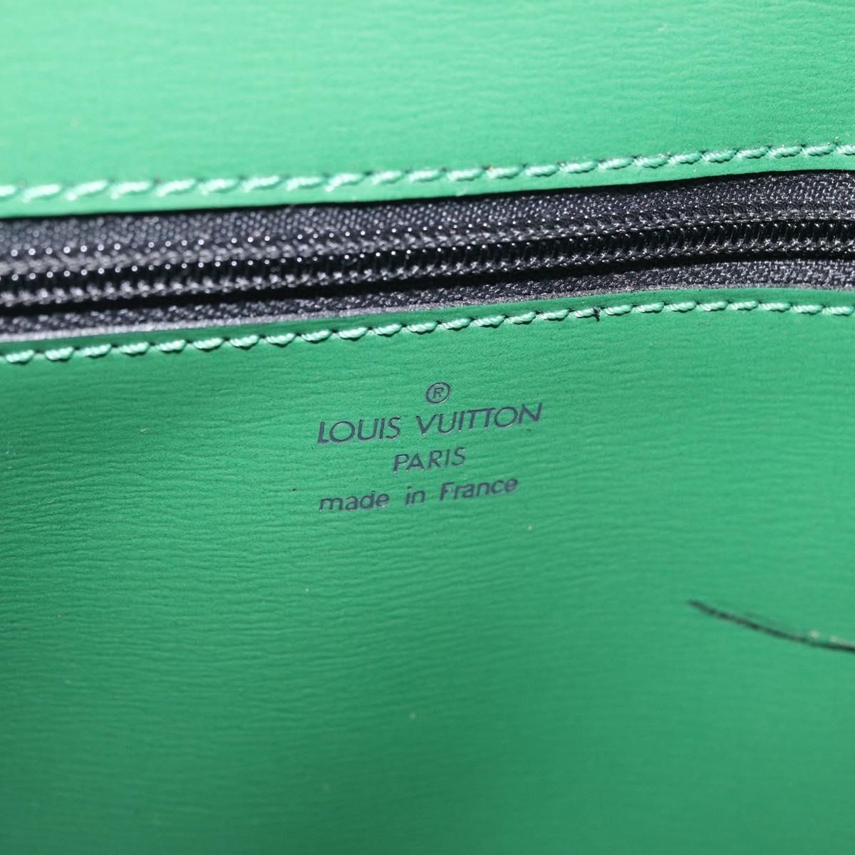 LOUIS VUITTON Epi Pochette Arche Shoulder Bag Green M52574 LV Auth 213006A