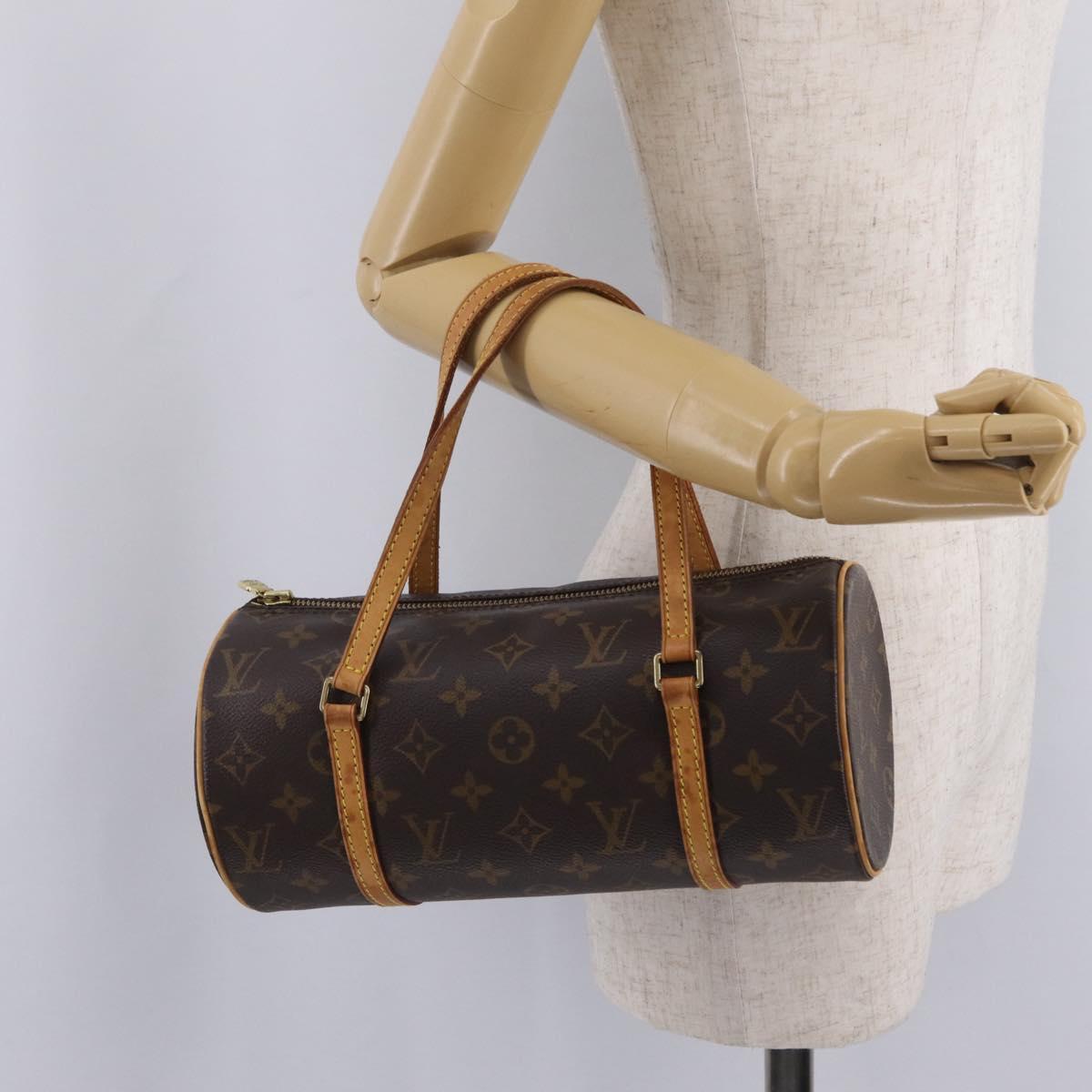 LOUIS VUITTON Monogram Papillon 26 Hand Bag M51386 LV Auth 213009A
