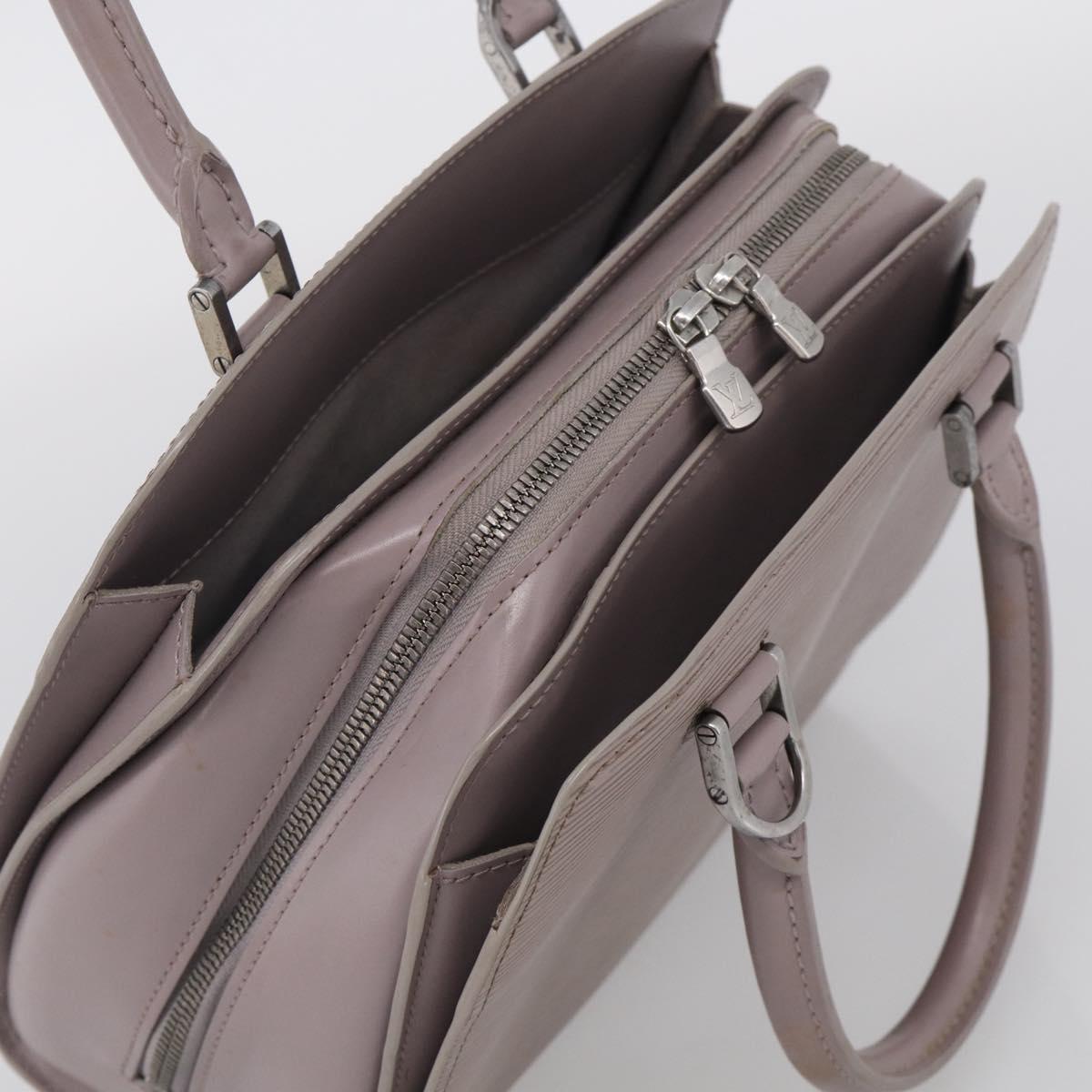 LOUIS VUITTON Epi Pont Neuf Hand Bag Lilac M5205B LV Auth 213010