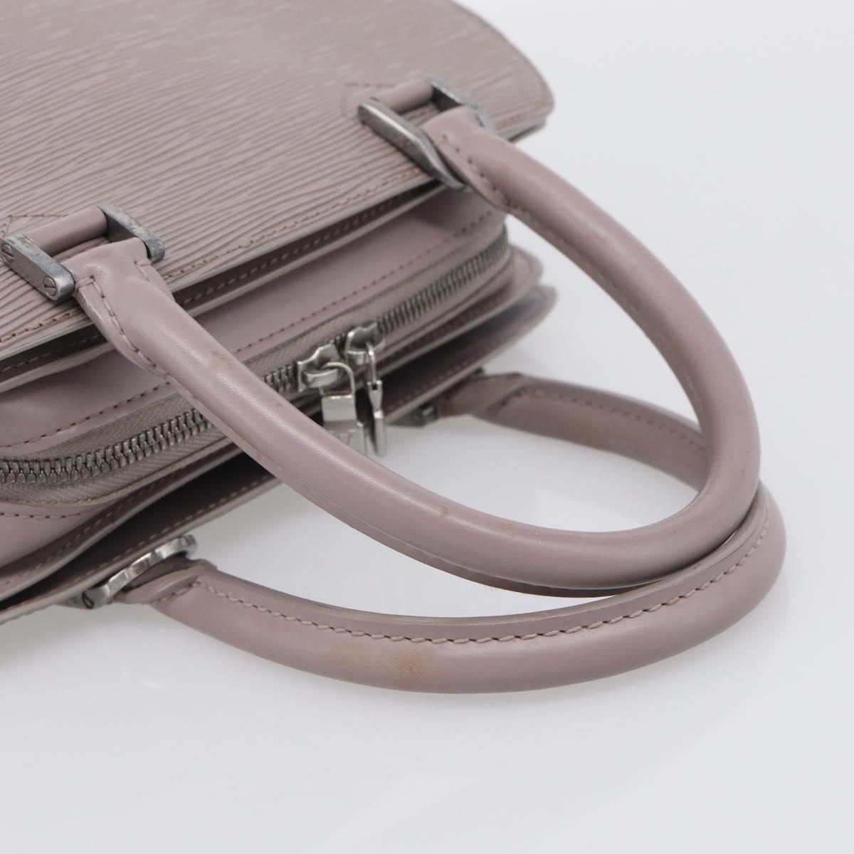LOUIS VUITTON Epi Pont Neuf Hand Bag Lilac M5205B LV Auth 213010