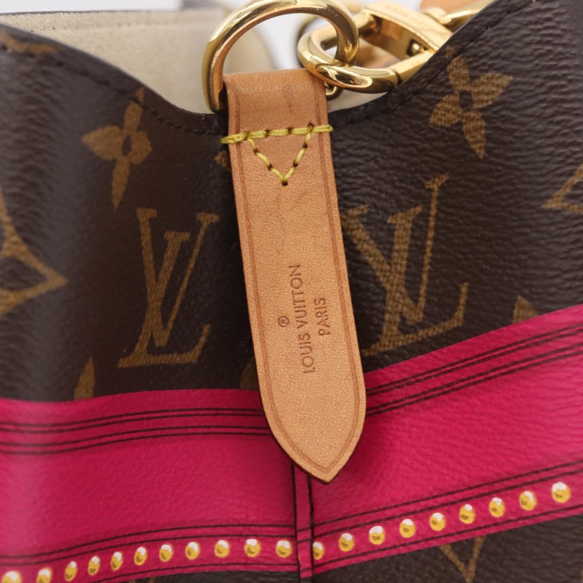 LOUIS VUITTON Monogram Neo Noe Summer Trunk Shoulder Bag M40649 LV Auth 213020V