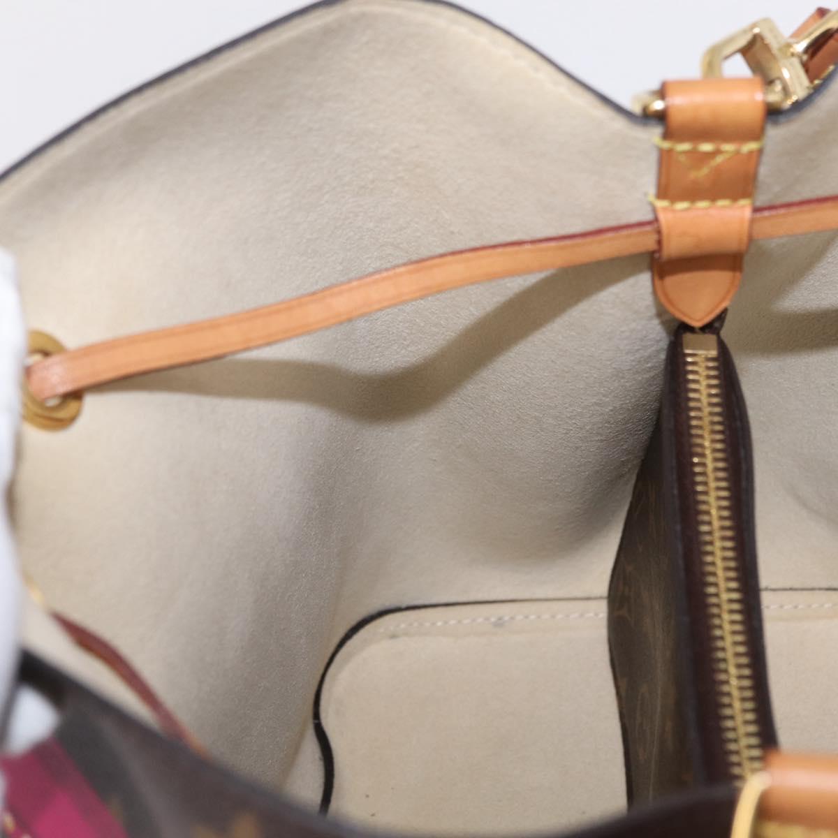 LOUIS VUITTON Monogram Neo Noe Summer Trunk Shoulder Bag M40649 LV Auth 213020V