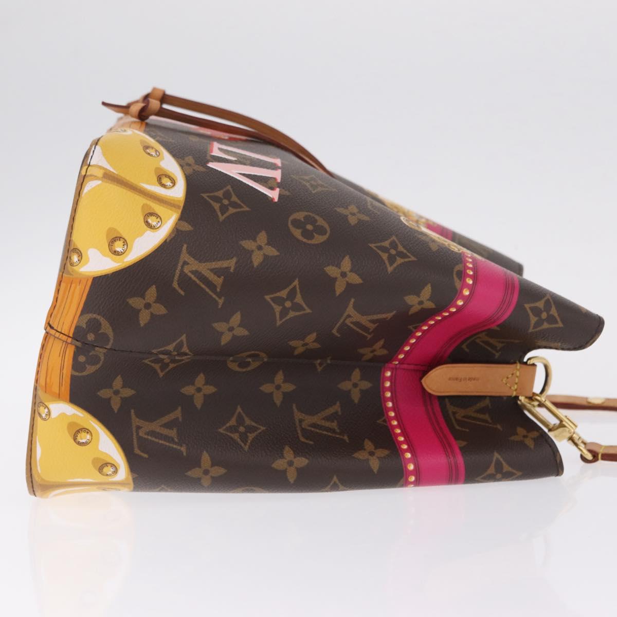 LOUIS VUITTON Monogram Neo Noe Summer Trunk Shoulder Bag M40649 LV Auth 213020V
