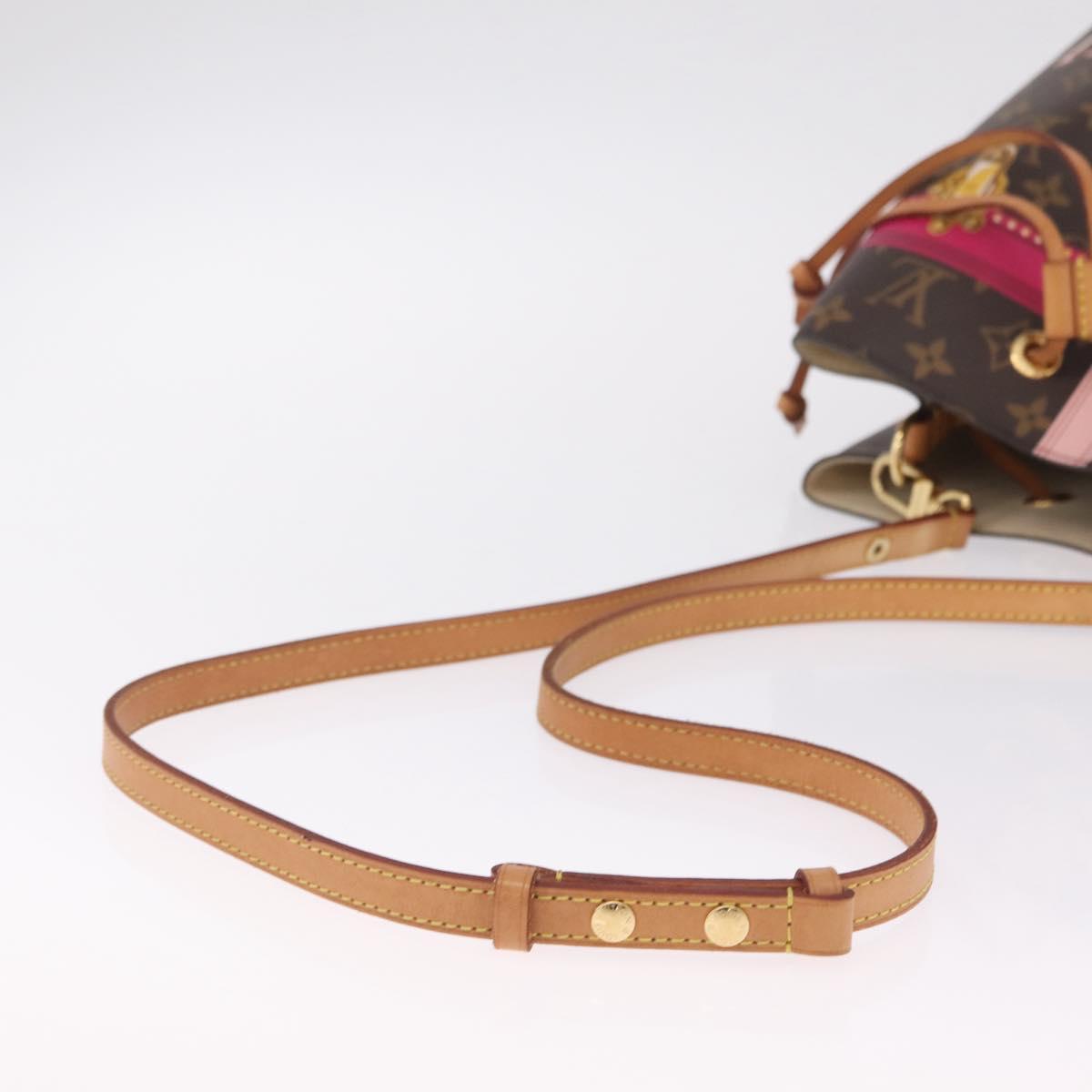 LOUIS VUITTON Monogram Neo Noe Summer Trunk Shoulder Bag M40649 LV Auth 213020V