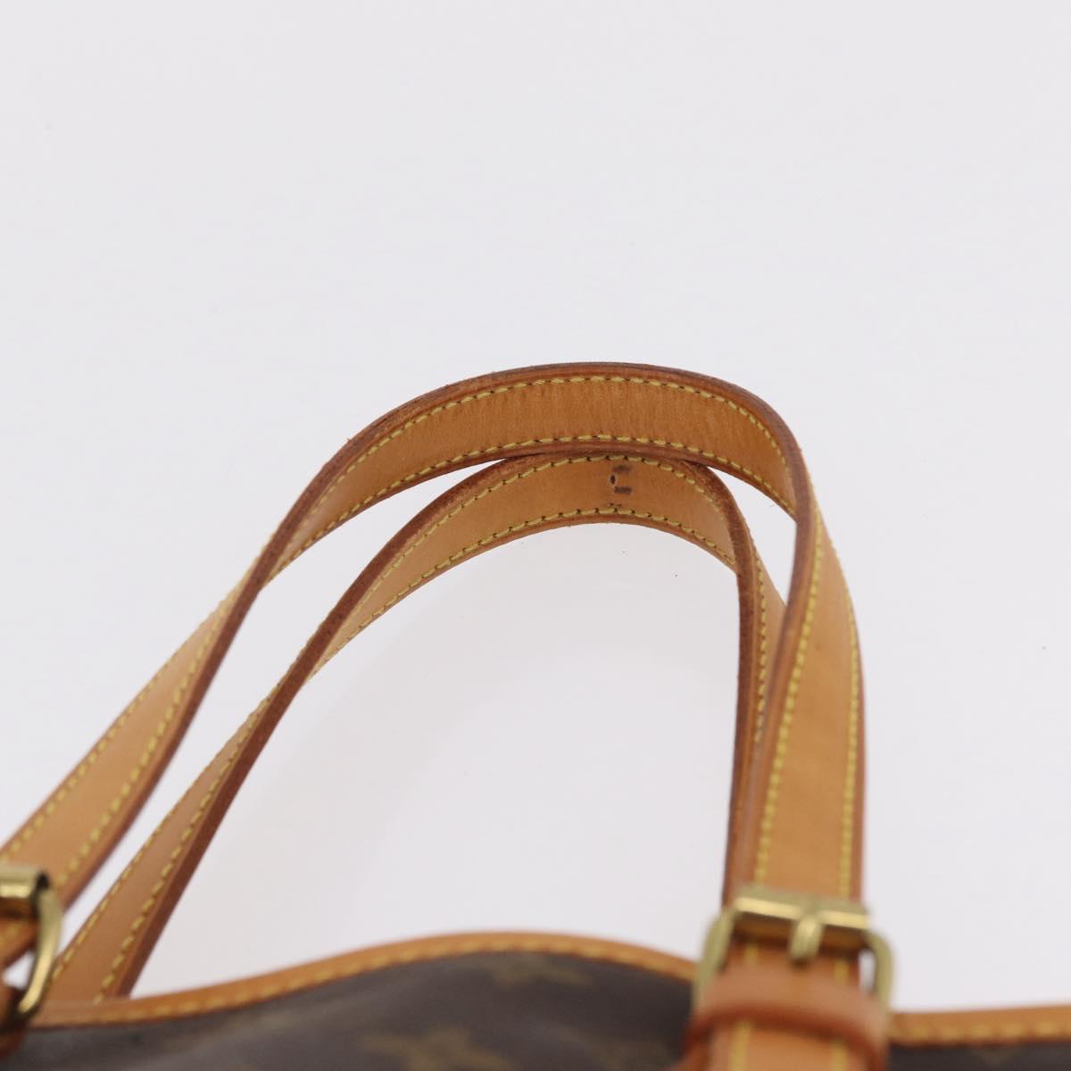 LOUIS VUITTON Monogram Bucket PM Shoulder Bag M42238 LV Auth 213022