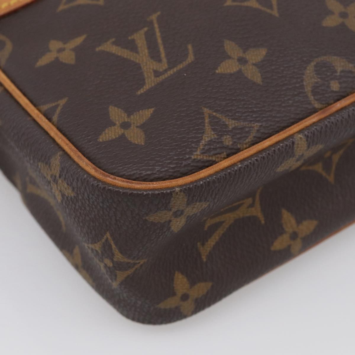 LOUIS VUITTON Monogram Compiegne 23 Clutch Bag M51847 LV Auth 213033A