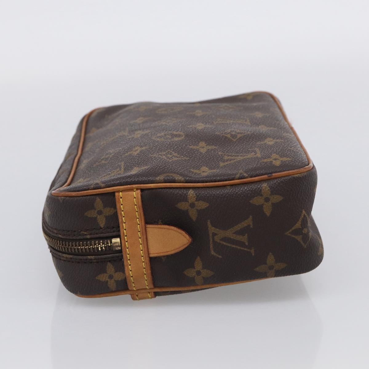 LOUIS VUITTON Monogram Compiegne 23 Clutch Bag M51847 LV Auth 213033A