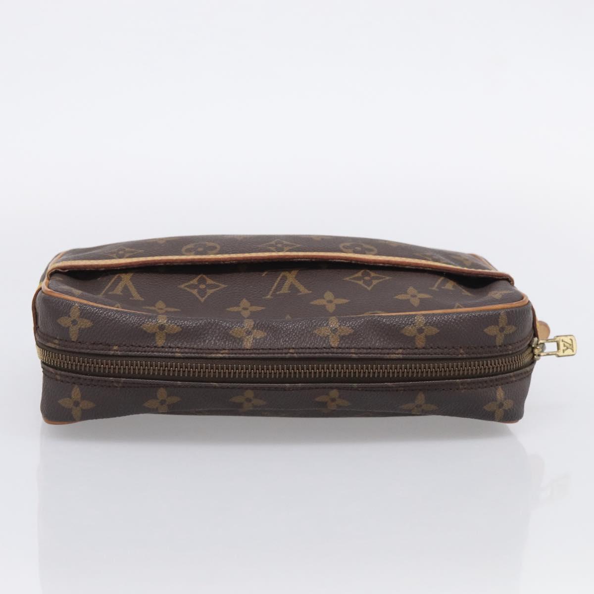 LOUIS VUITTON Monogram Compiegne 23 Clutch Bag M51847 LV Auth 213033A