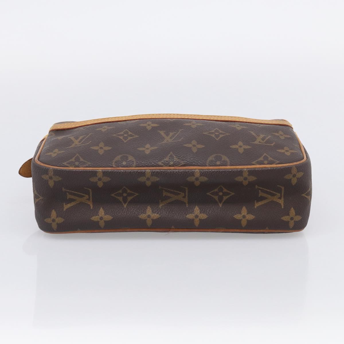 LOUIS VUITTON Monogram Compiegne 23 Clutch Bag M51847 LV Auth 213033A