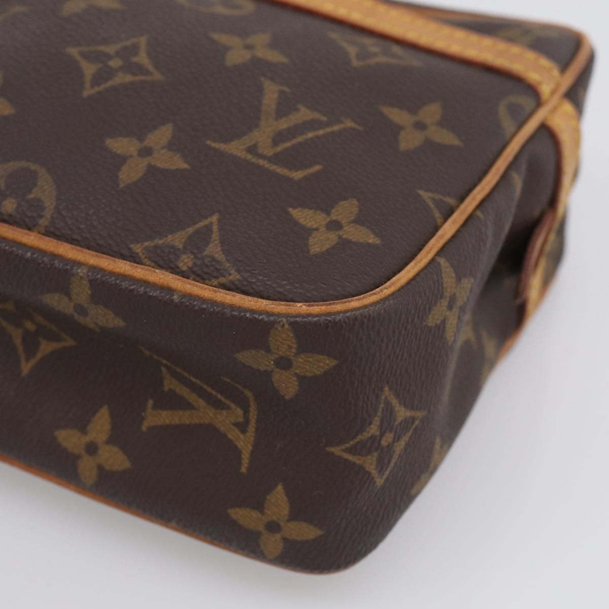 LOUIS VUITTON Monogram Compiegne 23 Clutch Bag M51847 LV Auth 213033A