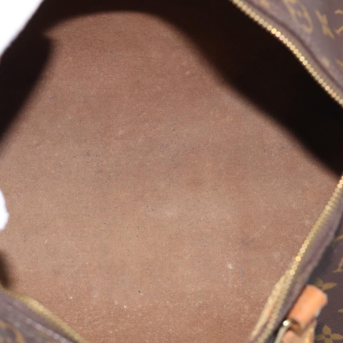 LOUIS VUITTON Monogram Speedy 30 Hand Bag M41526 LV Auth 213043