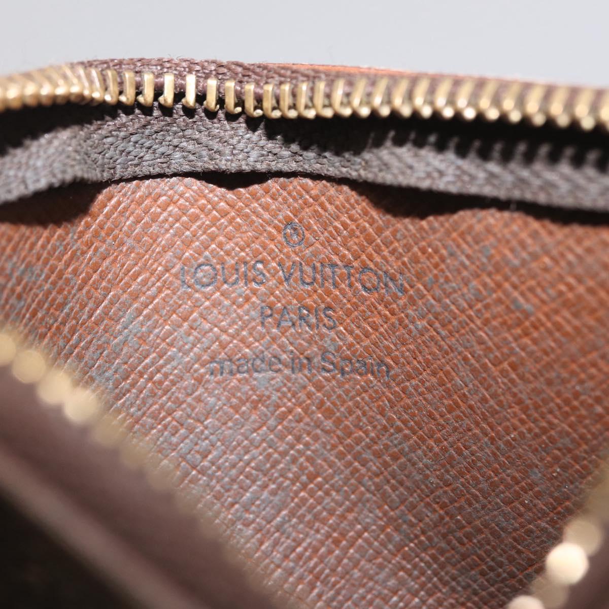 LOUIS VUITTON Monogram Pochette Cles Coin Purse M60033 LV Auth 213056