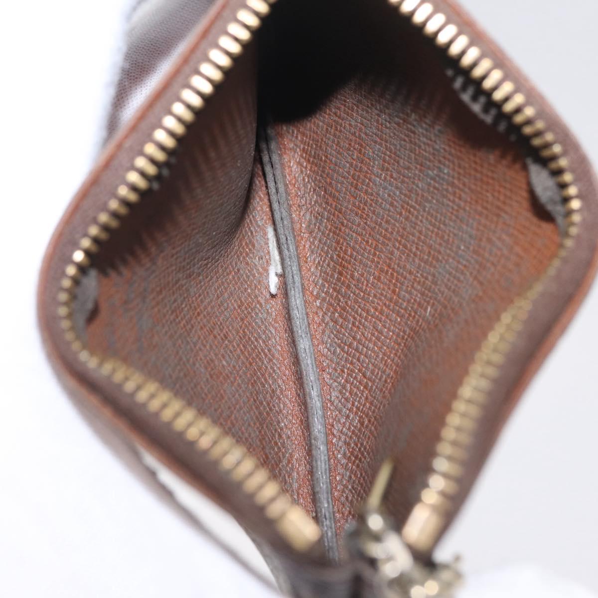 LOUIS VUITTON Monogram Pochette Cles Coin Purse M60033 LV Auth 213056