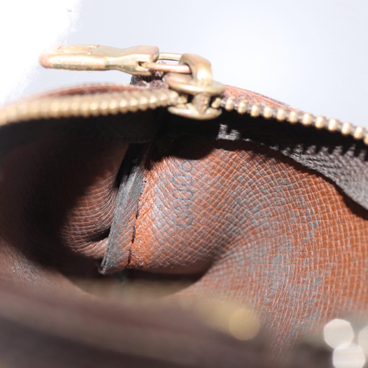 LOUIS VUITTON Monogram Pochette Cles Coin Purse M60033 LV Auth 213056
