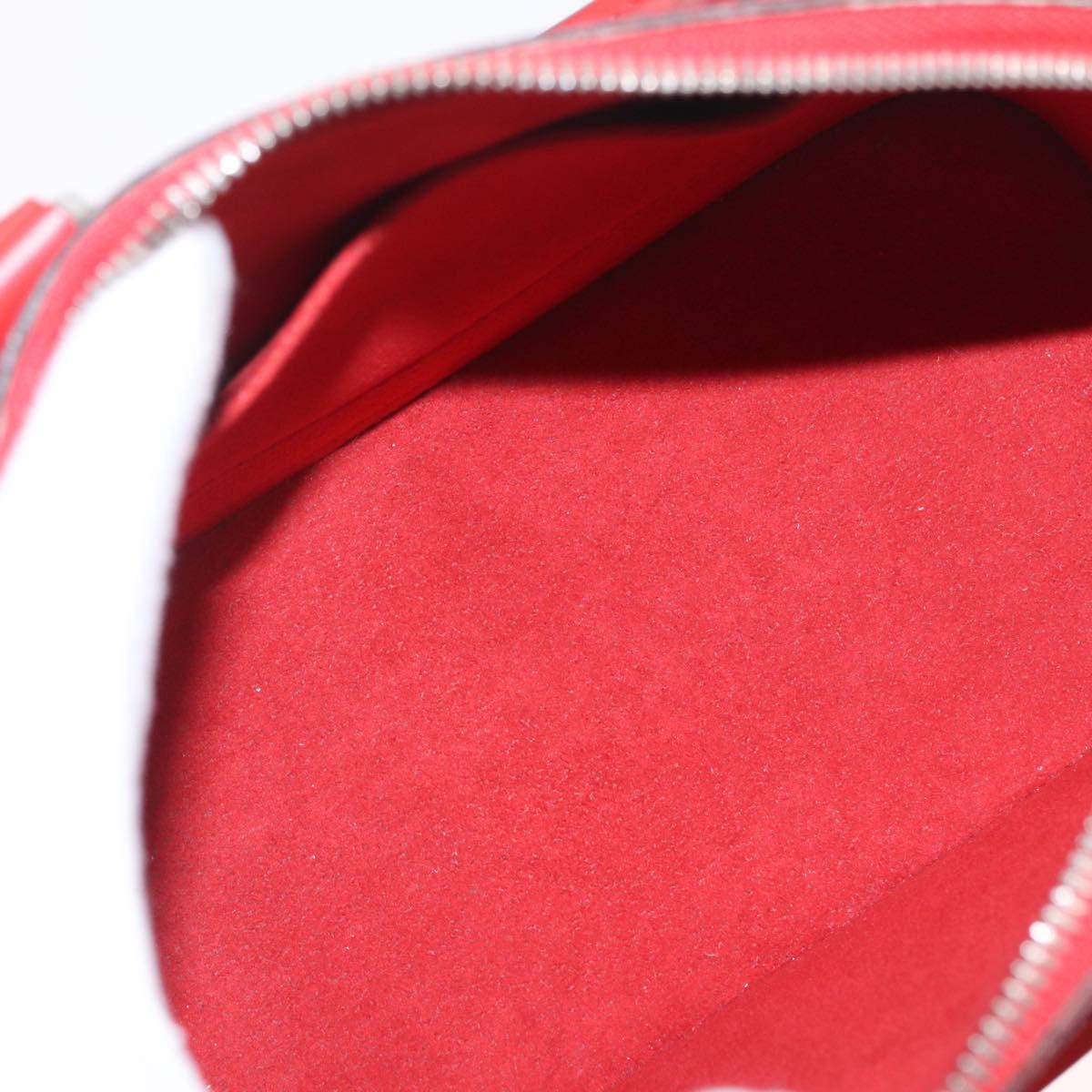 LOUIS VUITTON Epi Alma BB Hand Bag 2way Red Carmine M40850 LV Auth 213059V