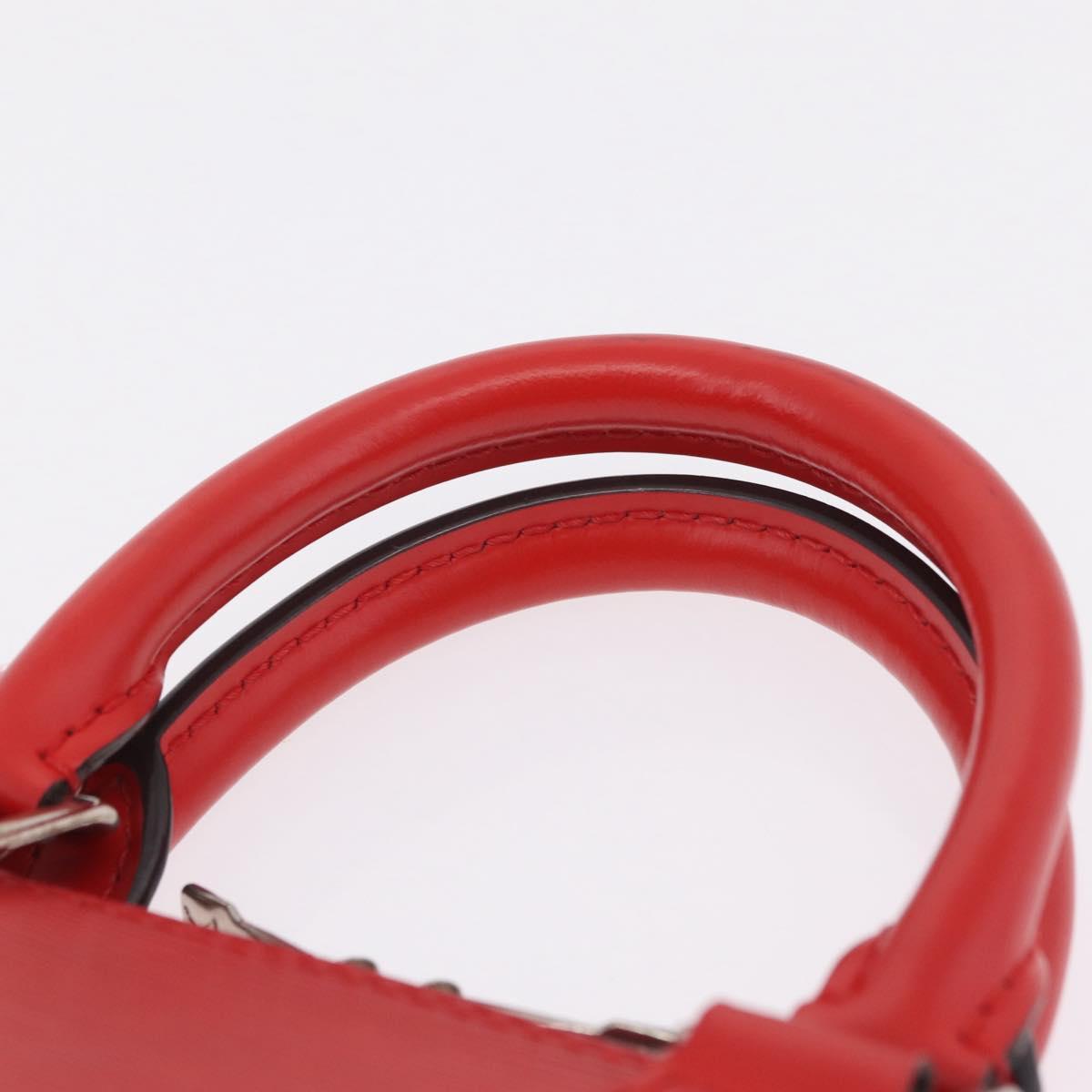 LOUIS VUITTON Epi Alma BB Hand Bag 2way Red Carmine M40850 LV Auth 213059V