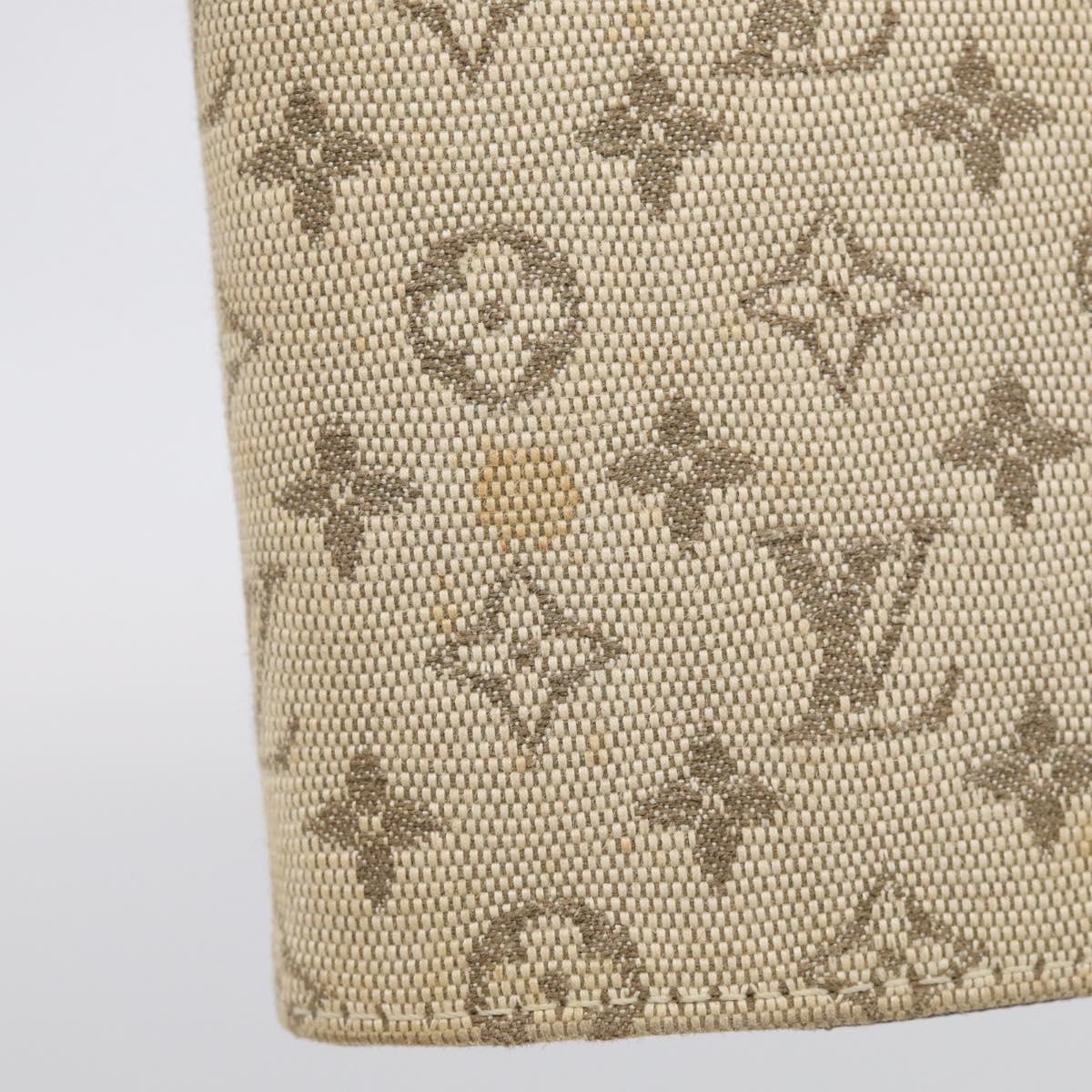 LOUIS VUITTON Monogram Mini Agenda PM Day Planner Cover Khaki R20911 Auth 213068