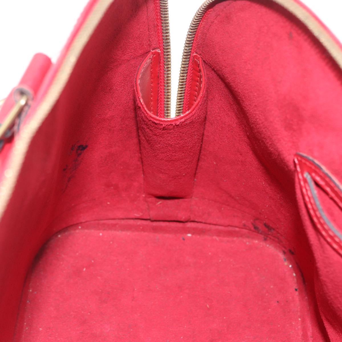 LOUIS VUITTON Epi Alma Hand Bag Castilian Red M52147 LV Auth 213072