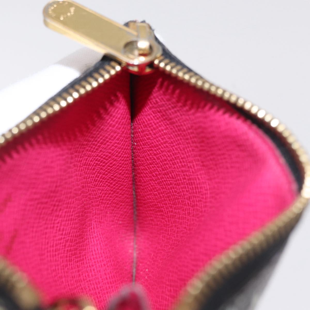 LOUIS VUITTON Monogram Multicolor Pochette Cles NM Black M60279 LV Auth 213132V
